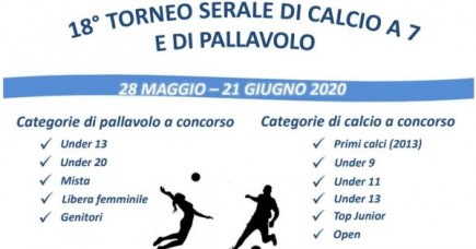 18° TORNEO SERALE DI PALLAVOLO